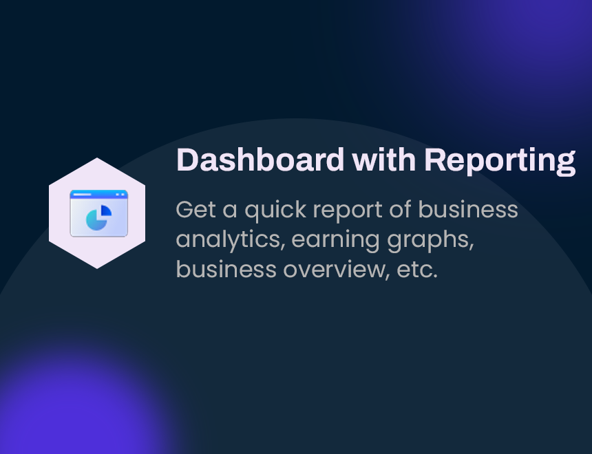 Dashboard with Reporting