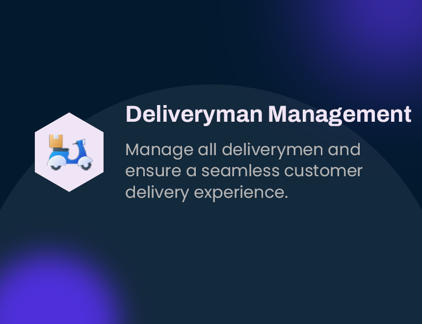 Deliveryman Management